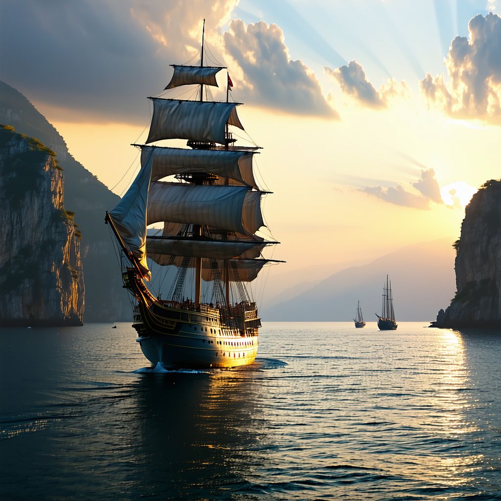 Stable Diffusion prompt: Photo of a ultra realistic saili...