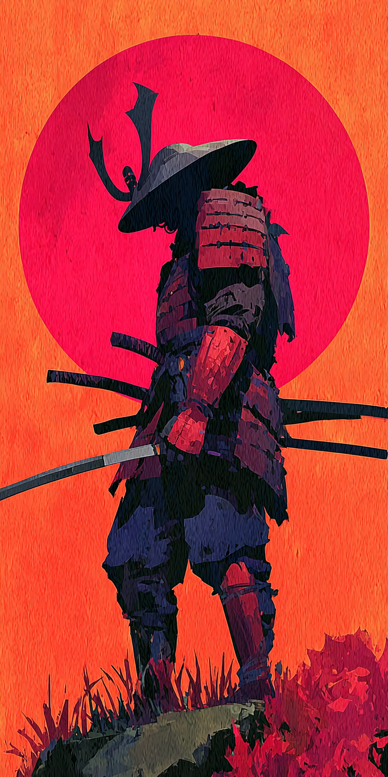 AI generated: Midjourney prompt: Samurai in full armor, concept art in the style of... (Midjourney - Concept Art)
