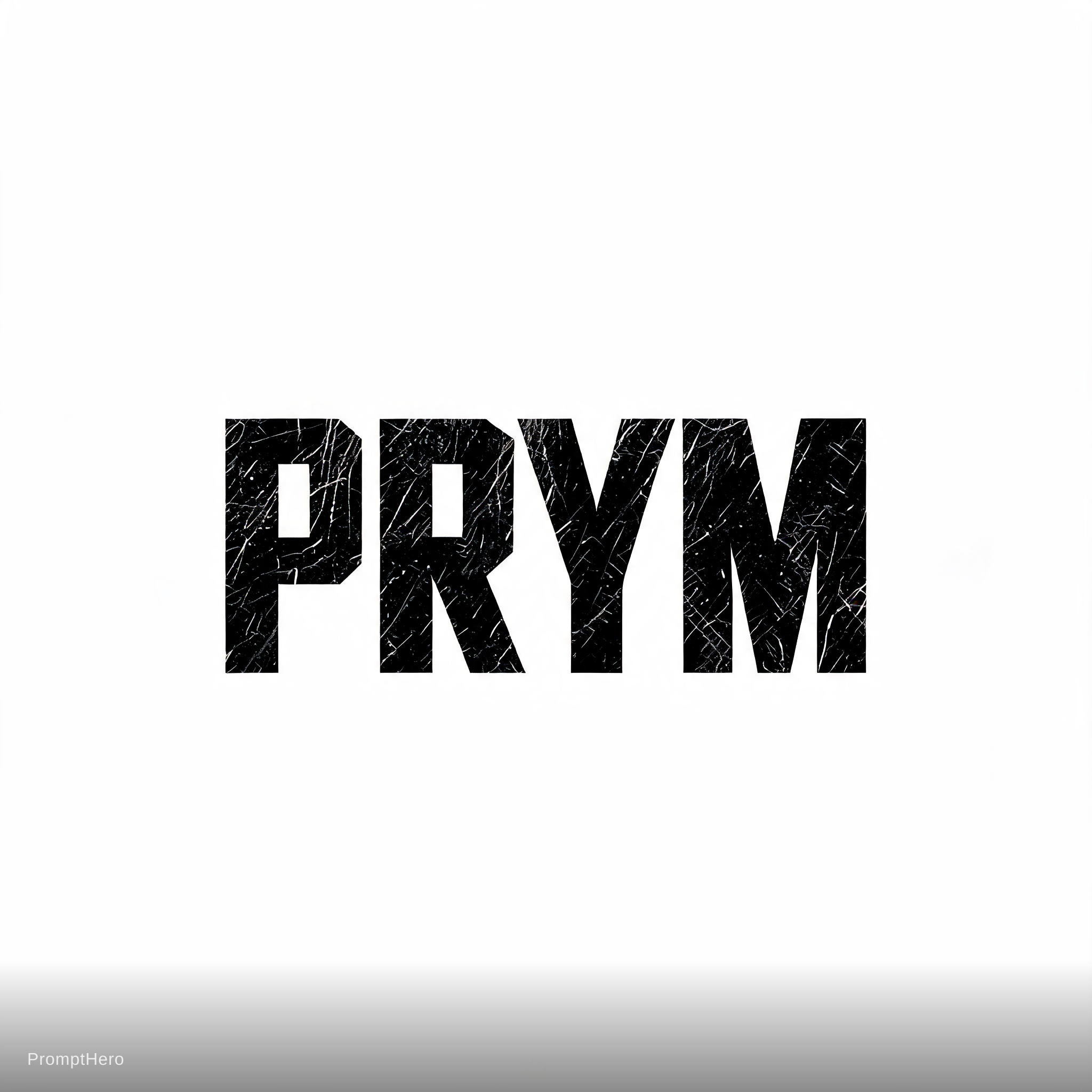 AI generated: Seedream 5 prompt: Make a logo name of PRYM filled with haki (Seedream 5 - Logos, Icons & Design)