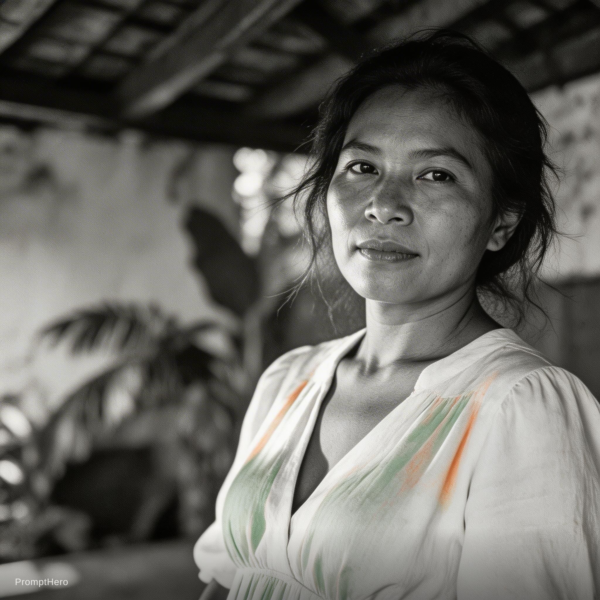 AI generated: Seedream 5 prompt: A Southeast Asian woman, age 39, natural and unide... (Seedream 5 - Architecture)