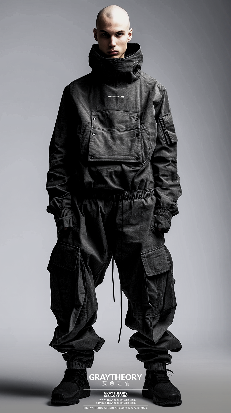 AI generated: Graytheory model (Midjourney - Fashion)