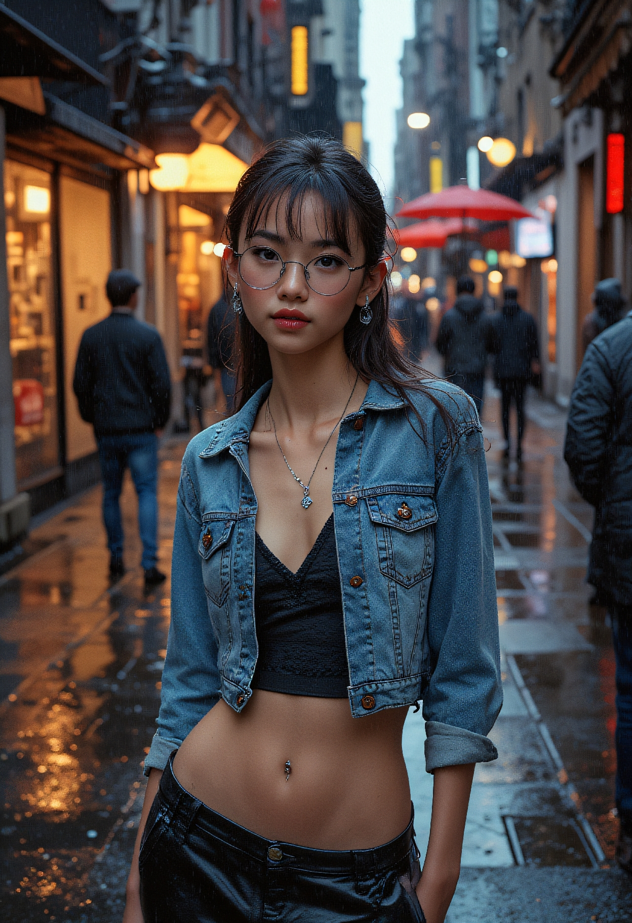 AI generated: FLUX prompt: 24 year young niji anime asian girl, very sultry l... (FLUX - Fashion)