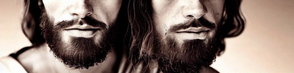 Stable Diffusion prompt: Realistic Jesus christ as god, w...