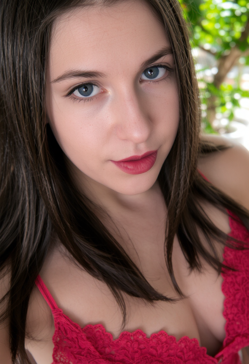 AI generated: FLUX prompt: A photorealistic, close-up portrait of a woman wit... (FLUX - Portraits)