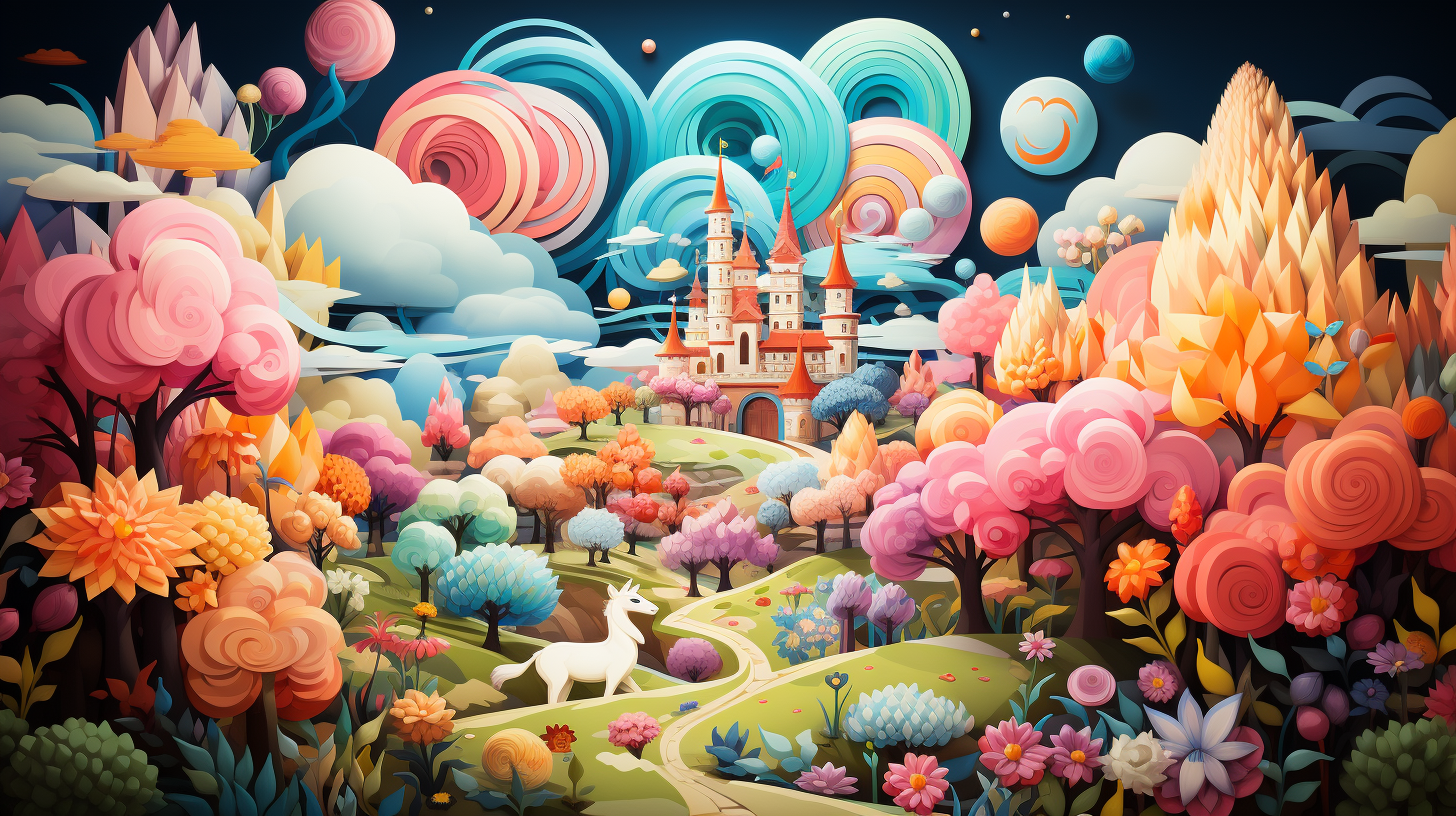 AI generated: Midjourney prompt: Create a whimsical illustration depicting a FRIEND... (Midjourney - Character Design)