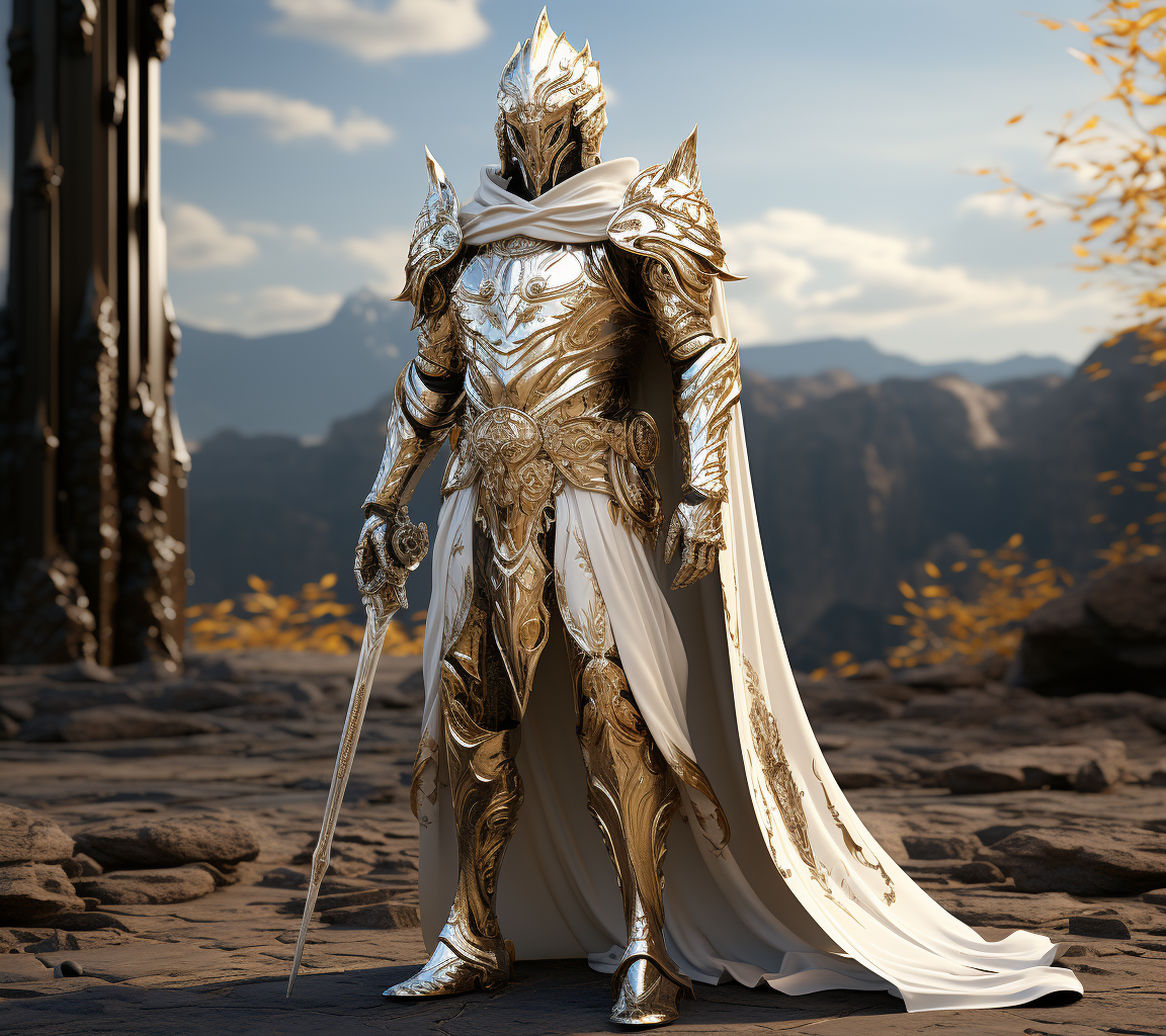 AI generated: Midjourney prompt: the main character in a medieval fantasy roleplayi... (Midjourney - Character Design)