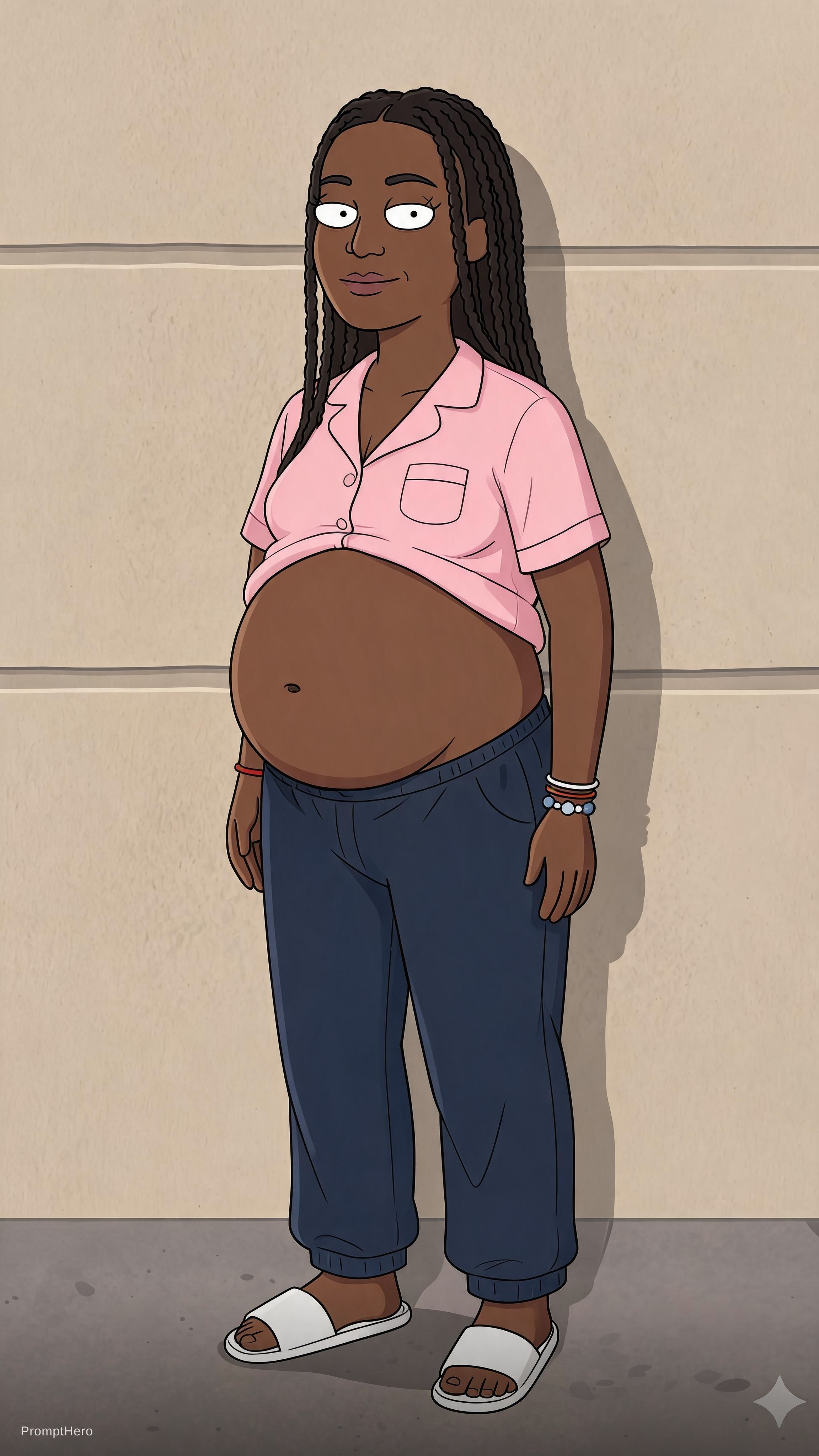صورة مولدة بالذكاء الاصطناعي: Seedream 5 prompt: bill belly version some pijama clothes. (نموذج Seedream 5 - فن مفاهيمي)