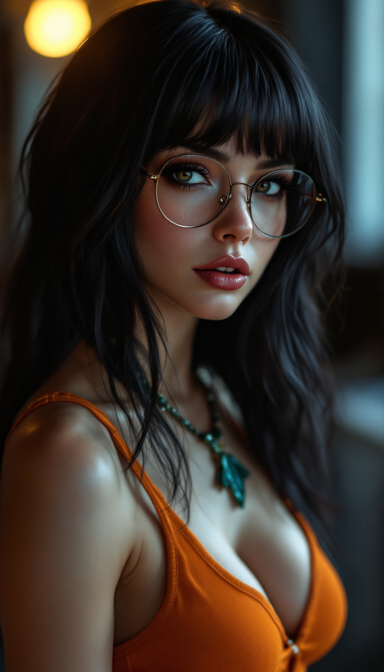 AI generated: FLUX prompt: Photo of a ultra realistic of velma from scooby-do... (FLUX - Portraits)