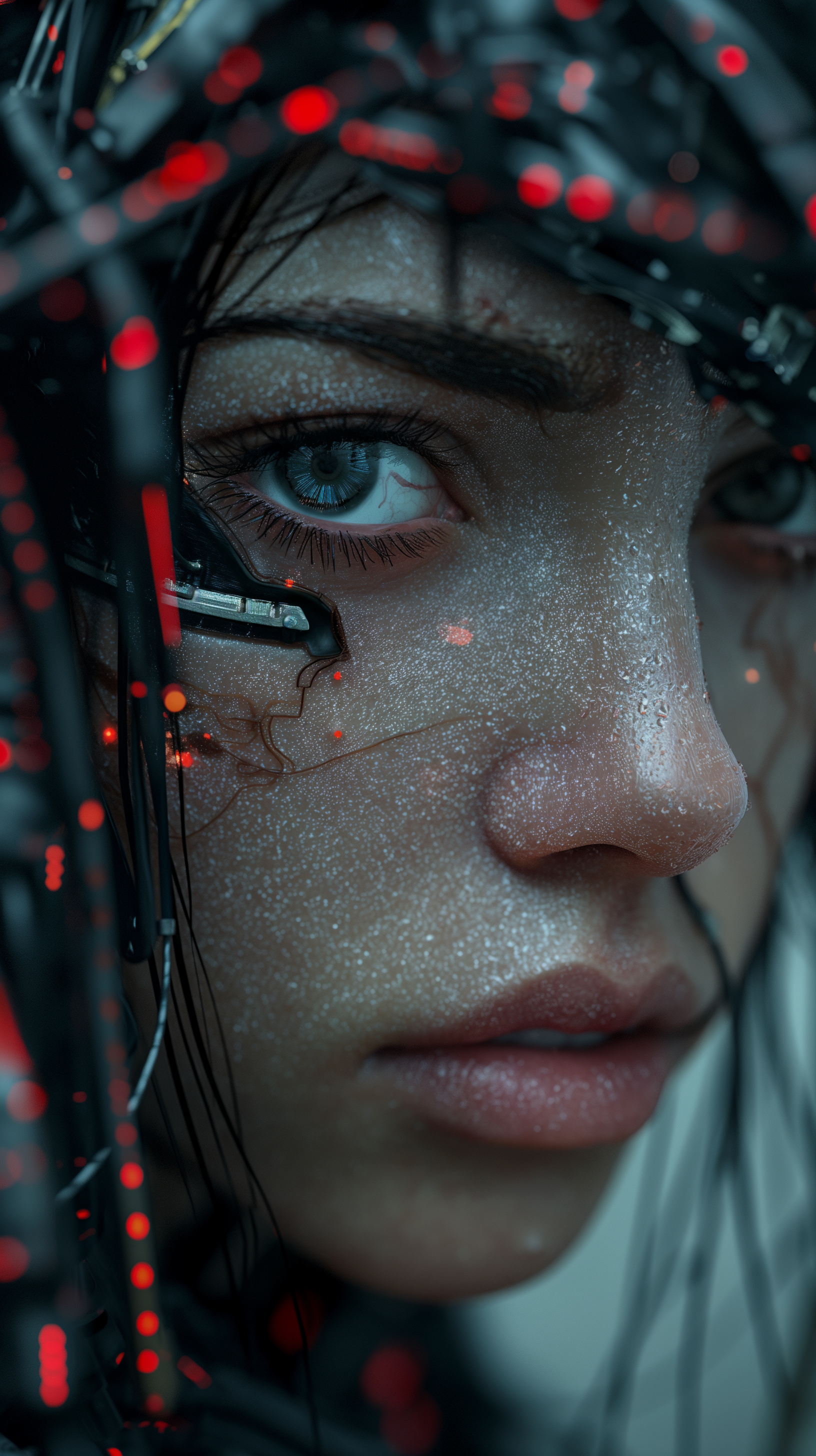 AI generated: Midjourney prompt: rendering, close-up, detail candid shot, focus to ... (Midjourney - Concept Art)