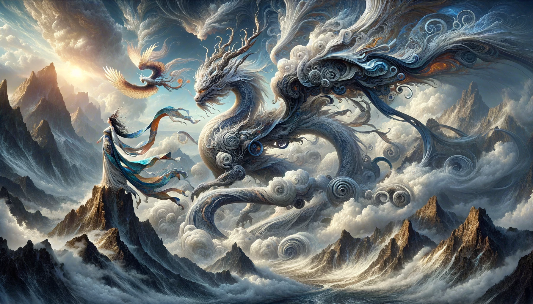 AI generated: The Dragonqueen Project: Air Bender (ChatGPT Image - Concept Art)