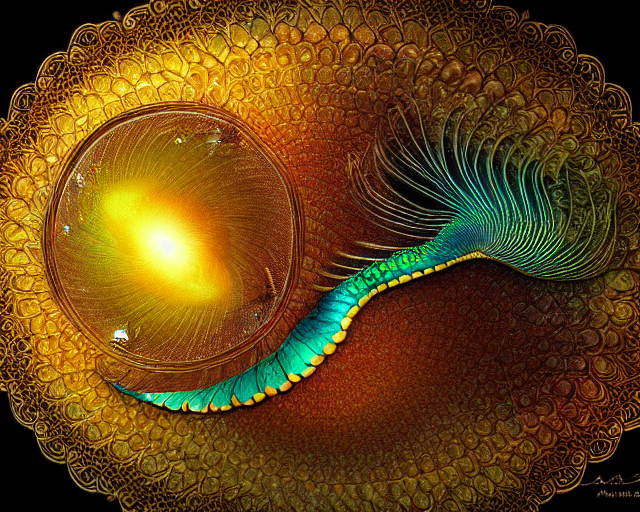 Stable Diffusion prompt: dragon peacock. intricate, cente...