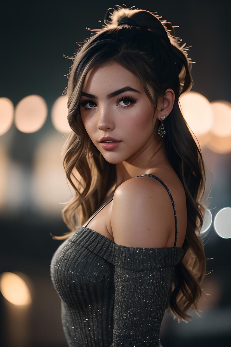 Midjourney prompt: DEphoto of beautiful (4ndr34b0t3z:0.99), a woman a... - Midjourney