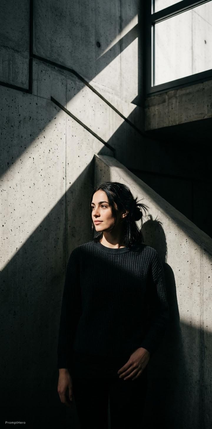 Hero prompt: high-resolution photograph, woman, stunning use of... - Hero