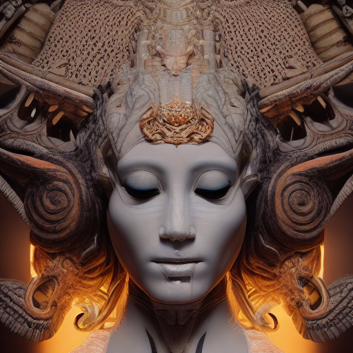 Stable Diffusion prompt: Goddess close-up portrait ribcag...