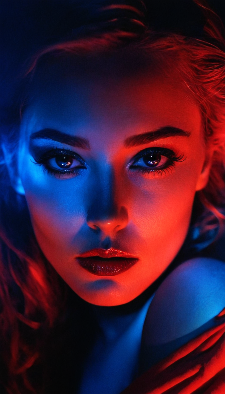 صورة مولدة بالذكاء الاصطناعي: Stable Diffusion prompt: fashion editorial, a portrait of young woman is st... (نموذج Stable Diffusion - صور شخصية)