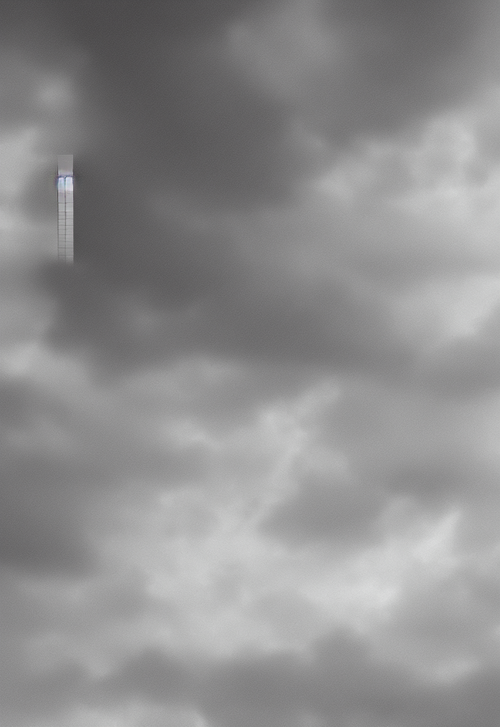 Stable Diffusion prompt: tower in the clouds by tadao and...