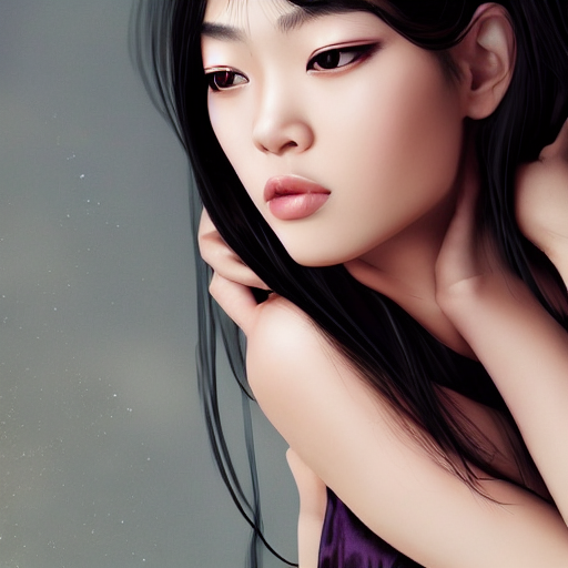 Stable Diffusion prompt: photo of asian girl, detailed go...