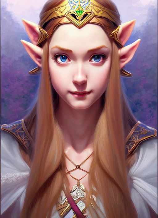 Stable Diffusion prompt: perfectly detailed princess zeld...