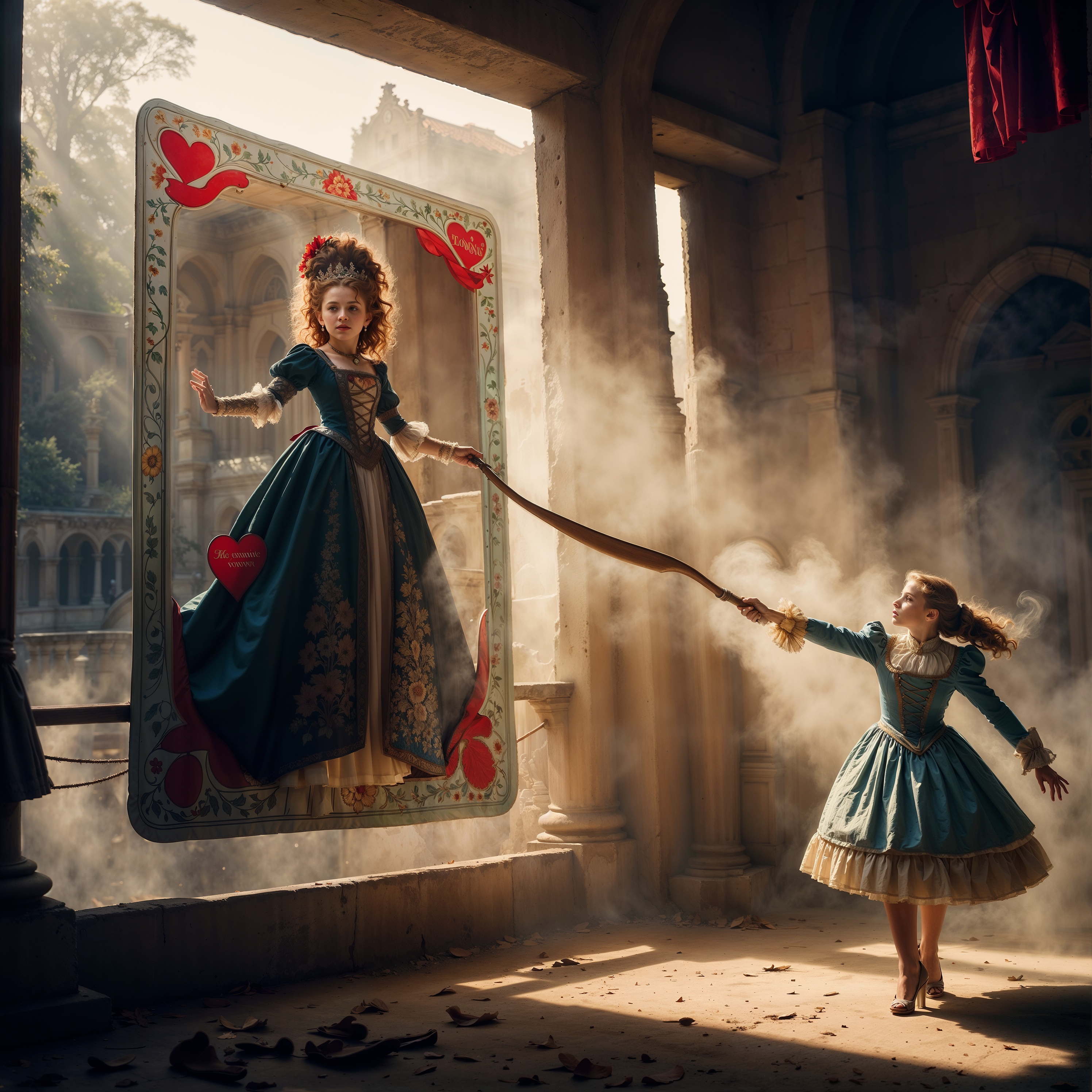 AI generated: Queen Of Hearts (Stable Diffusion - Concept Art)