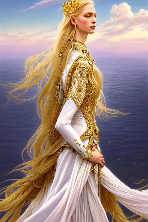 Stable Diffusion prompt: portrait of a humanoid princess ...