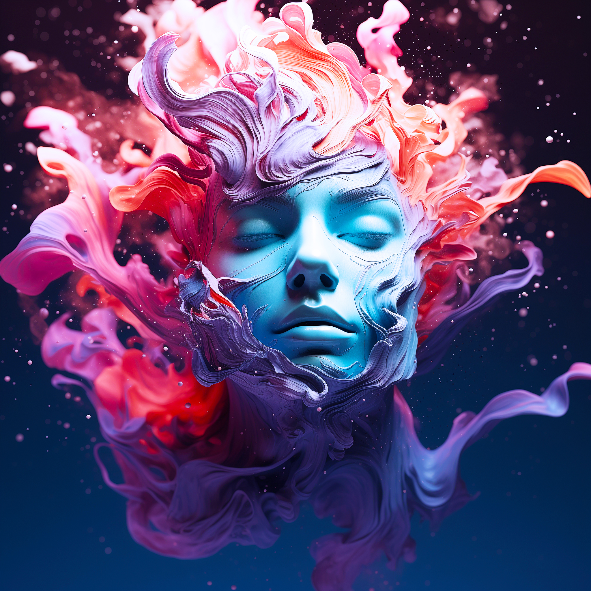 AI generated: Mind expansion (Midjourney - Concept Art)