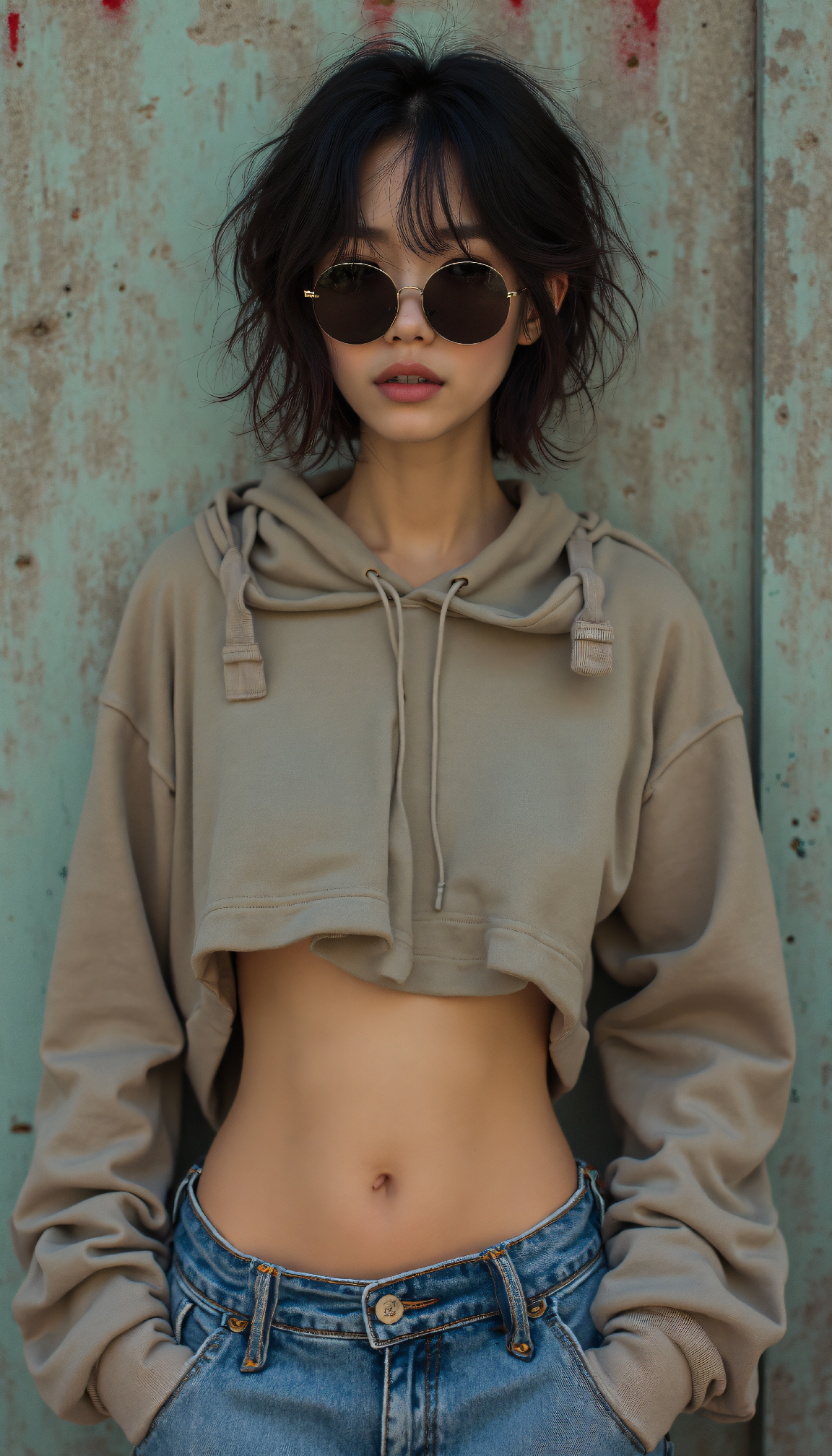 AI generated: FLUX prompt: photo of a 25 year old asian woman The image showc... (FLUX - Photography)