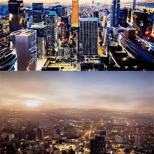 Stable Diffusion prompt: photo of a ultra realistic city ...