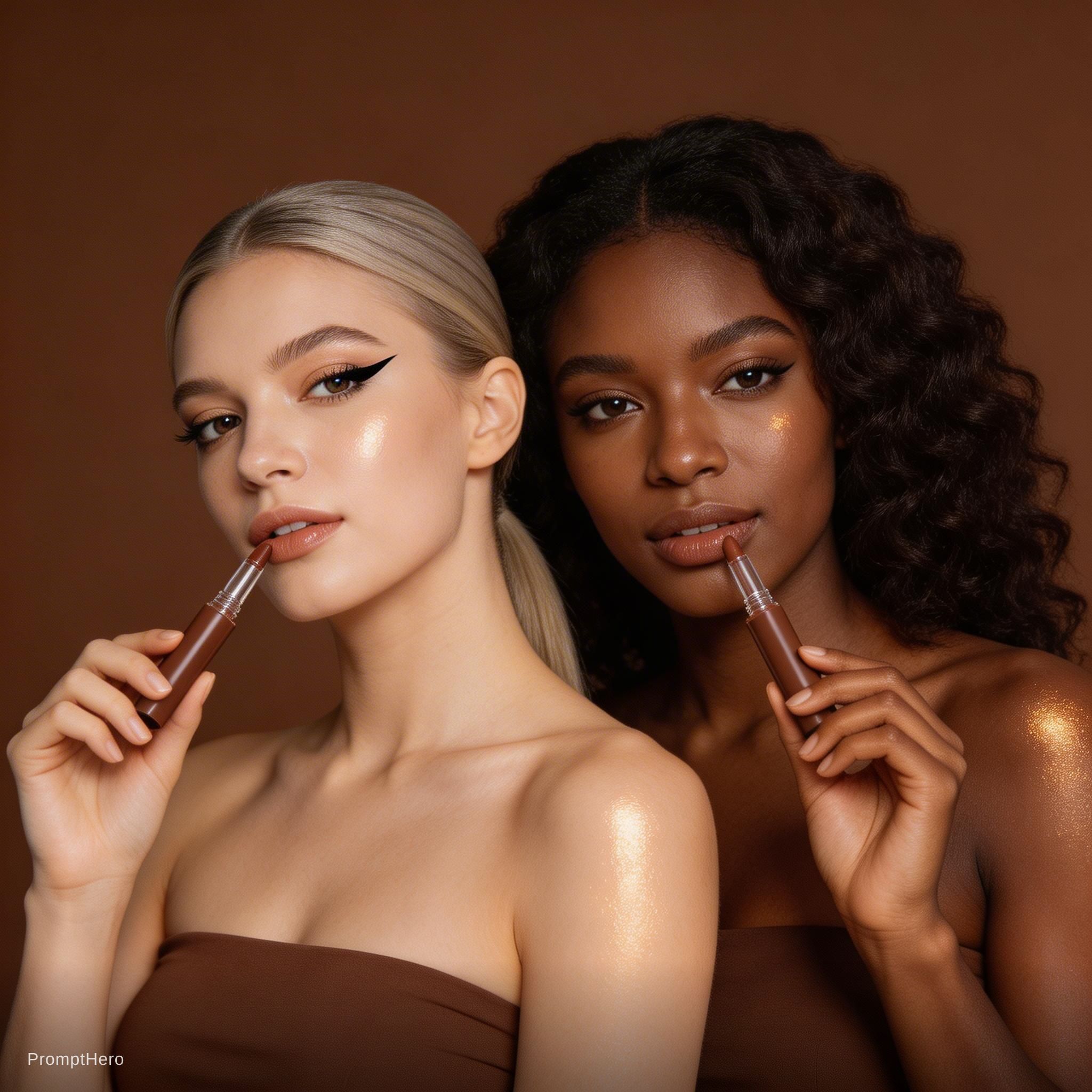 AI generated: Seedream 5 prompt: A high-end editorial beauty campaign photograph of... (Seedream 5 - Photography)