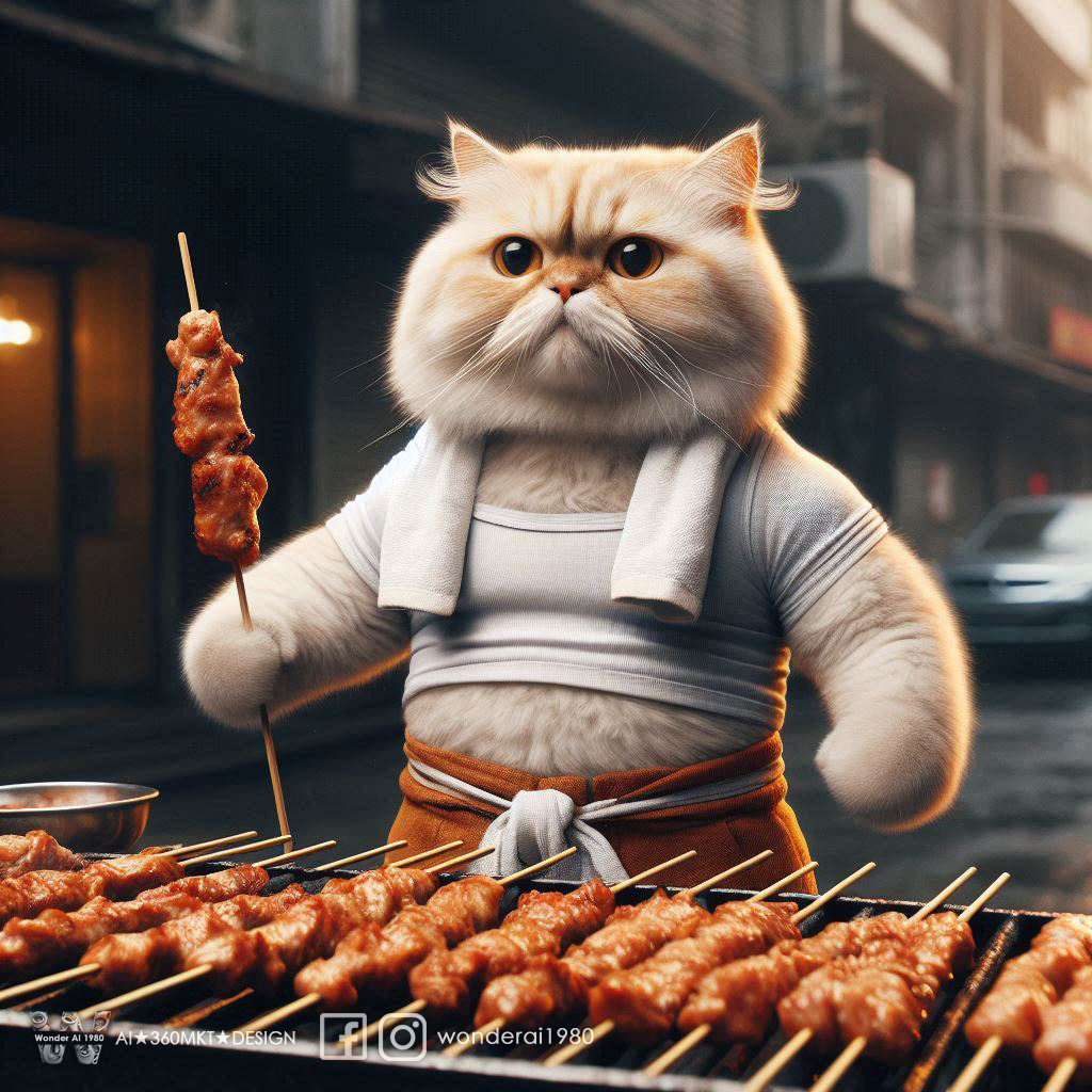 AI generated: Skewer Boss (DALL·E - Photography)