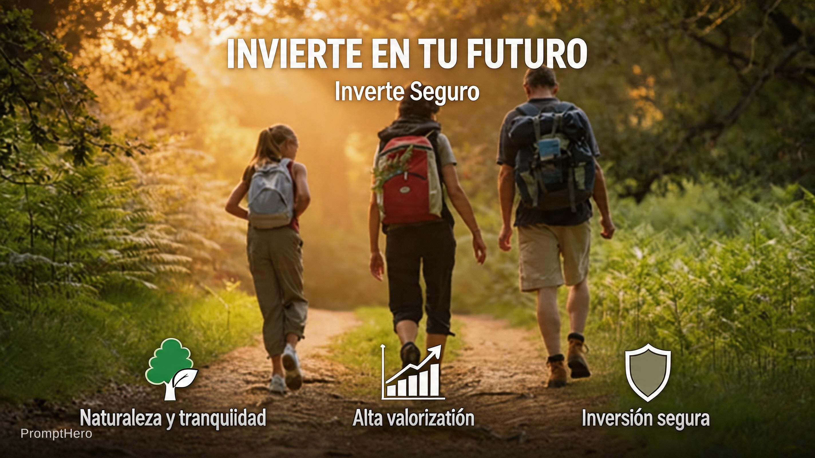 Seedream 5 prompt: Grupo de personas caminando en un sendero rodeado... - Seedream 5