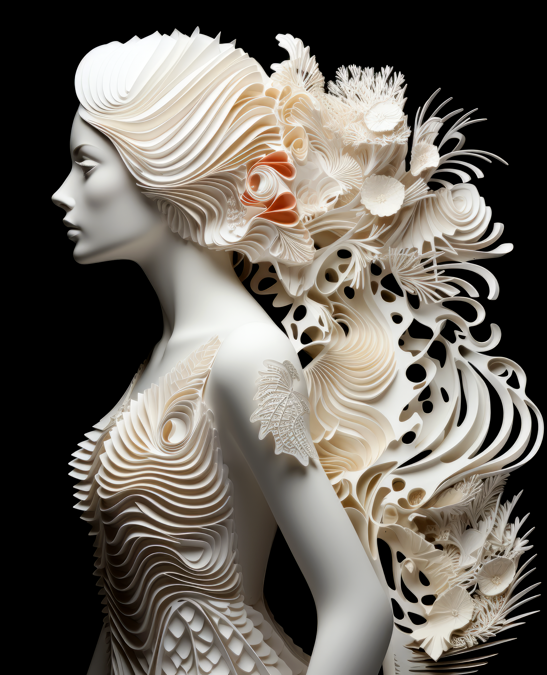 AI generated: Mashups silhouettes (Midjourney - Fashion)