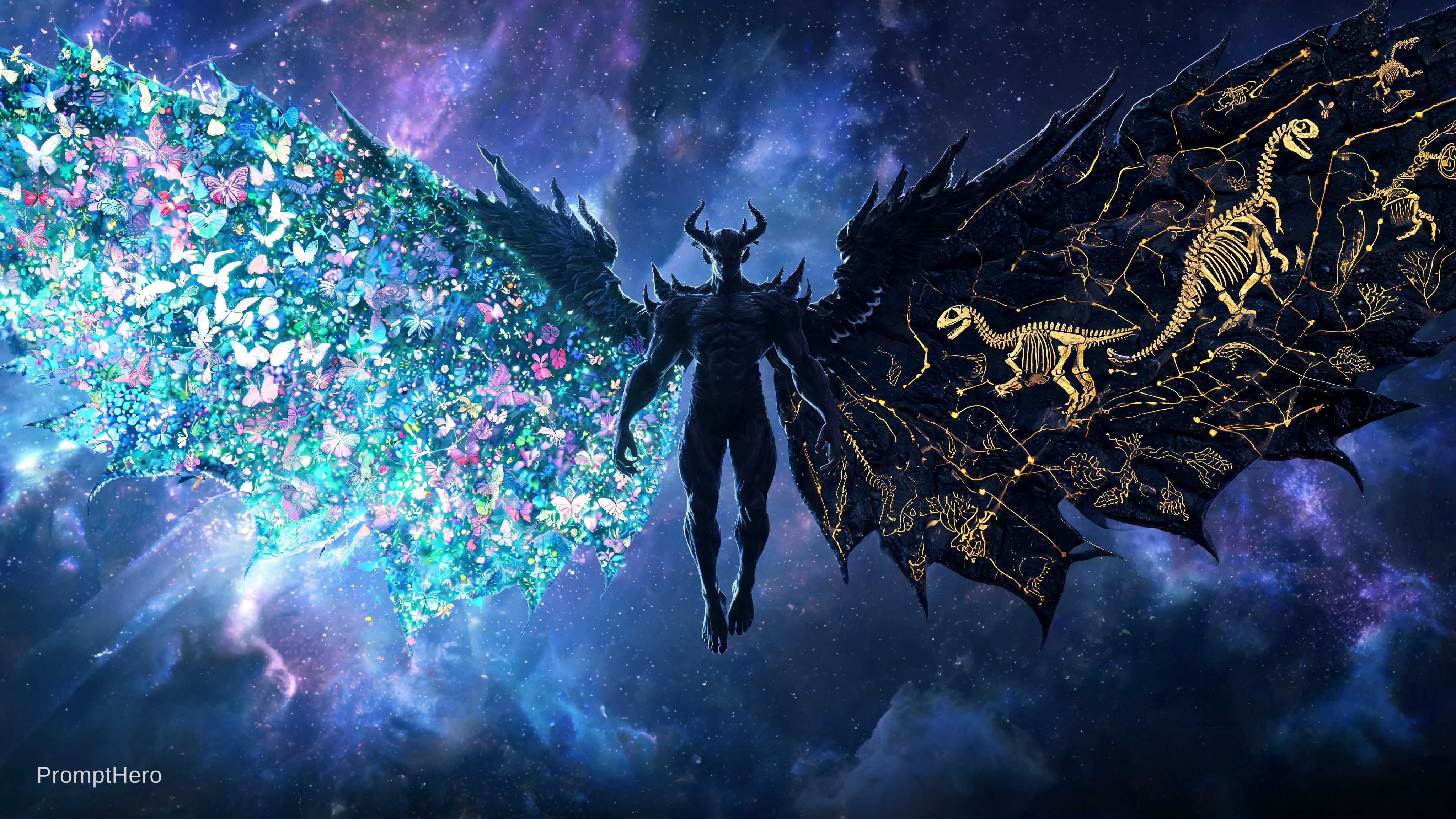 AI generated: Seedream 5 prompt: A breathtaking dark fantasy masterpiece, wide-angl... (Seedream 5 - Landscapes)