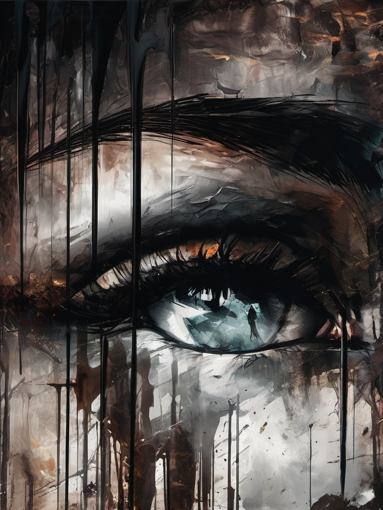 AI generated: Can't you see love in my eyes? (Stable Diffusion - Concept Art)
