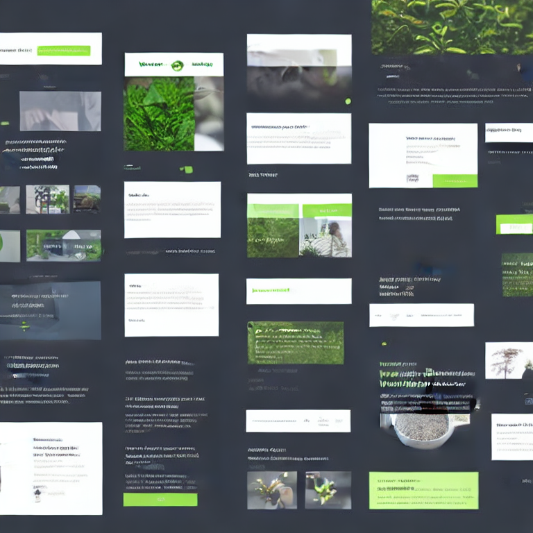 Stable Diffusion prompt: WEBUI design of a landing page f...