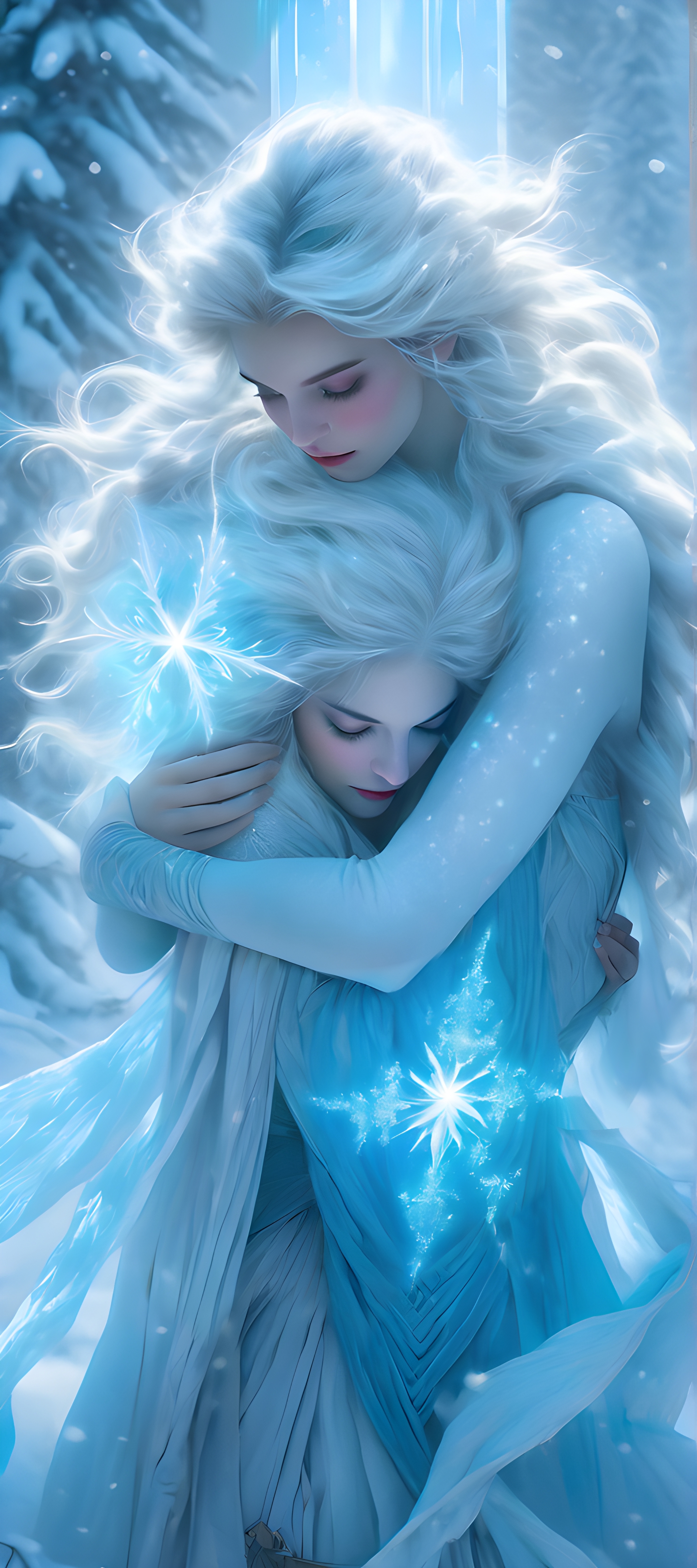 AI generated: Cold and Blizzard (Stable Diffusion - Concept Art)