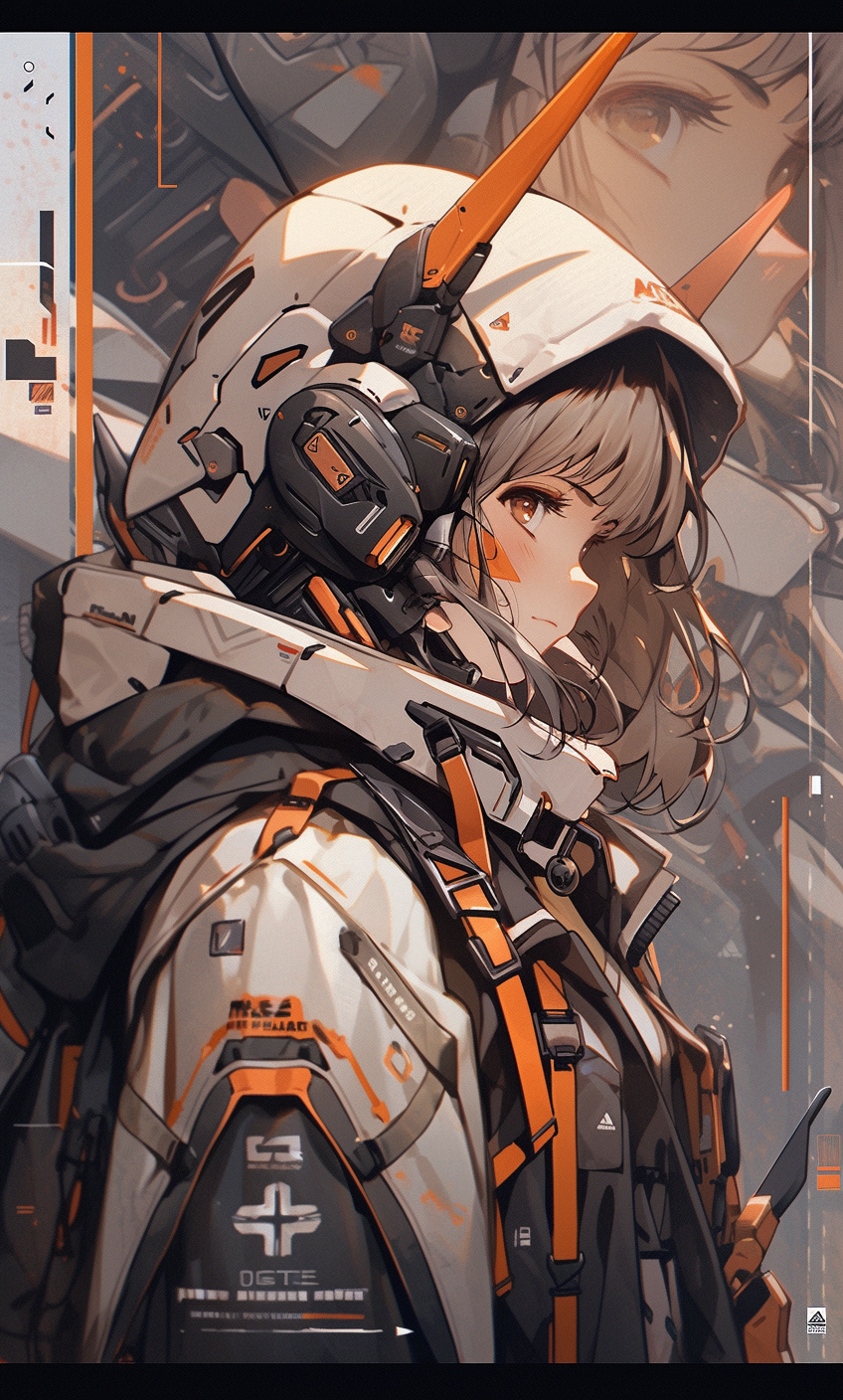 AI generated: Midjourney prompt: sci fi character art, cool artwork, futuristic sty... (Midjourney - Anime)