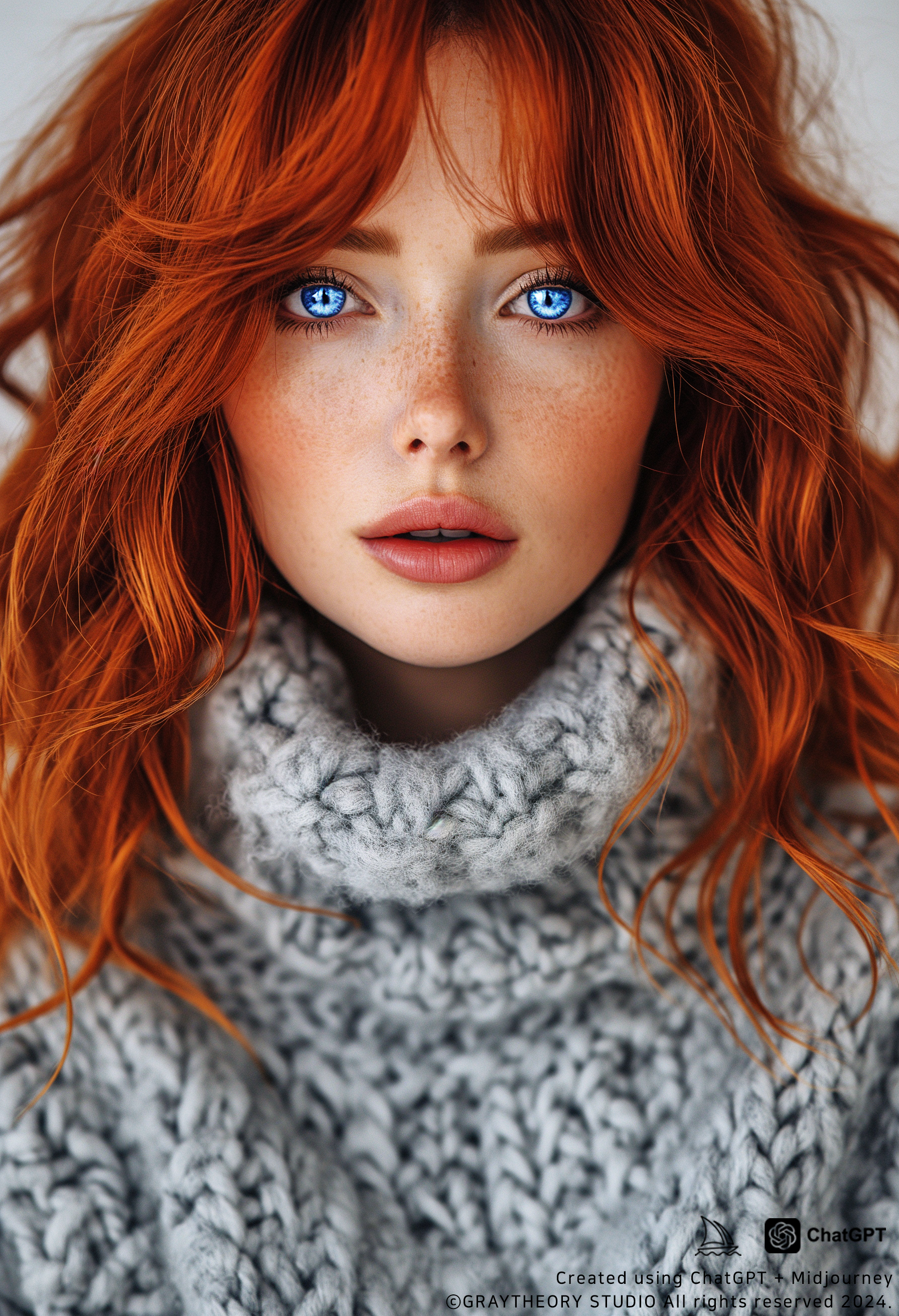 AI generated: Midjourney prompt: cover photo featuring a woman model, burgundy colo... (Midjourney - Portraits)