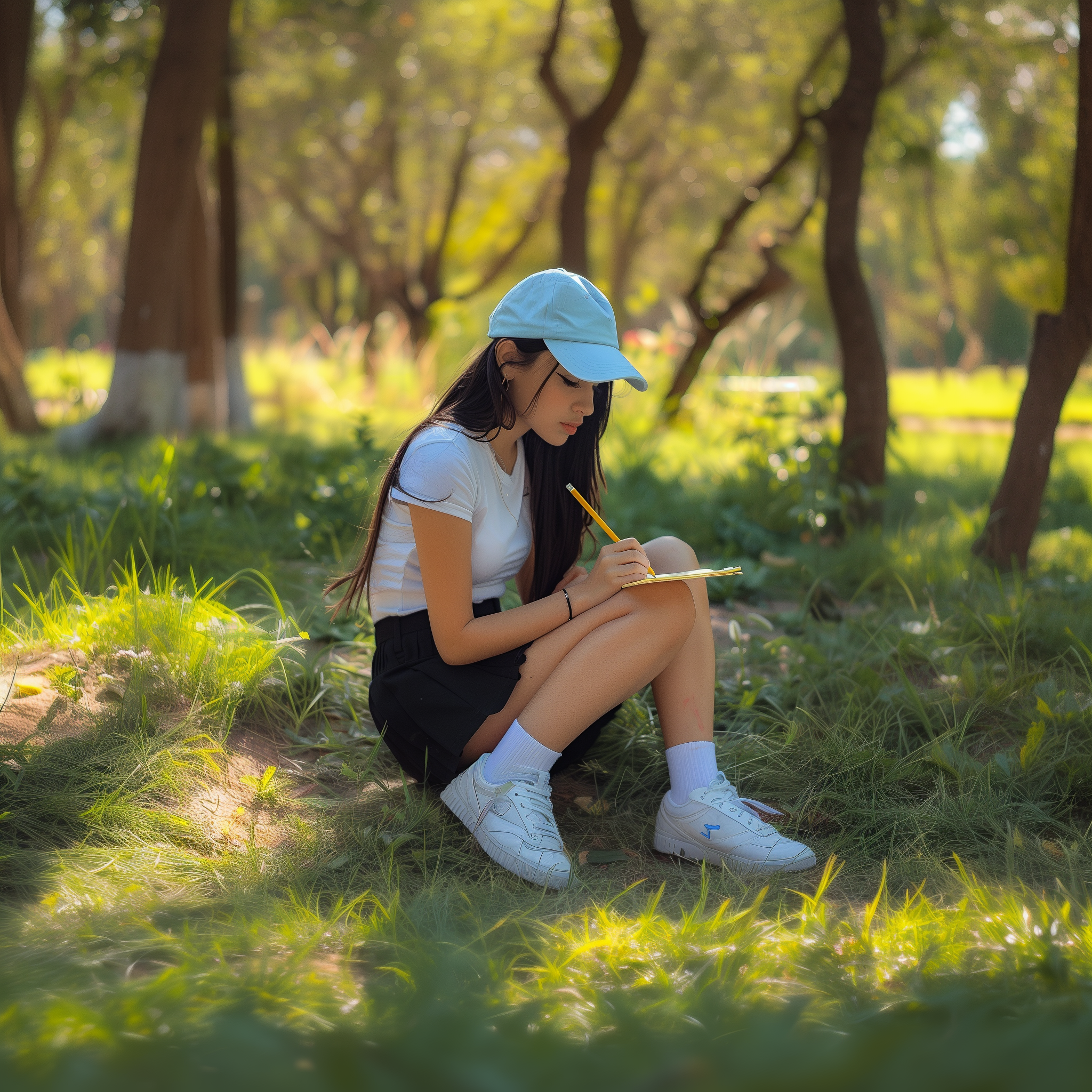 Midjourney prompt: a mexican beautiful girl, 20 years old, tall, thin... - Midjourney