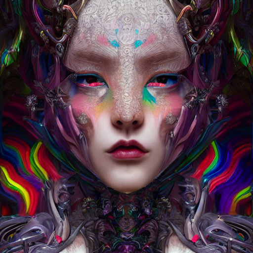 Stable Diffusion prompt: a masterpiece hyper detailed por...