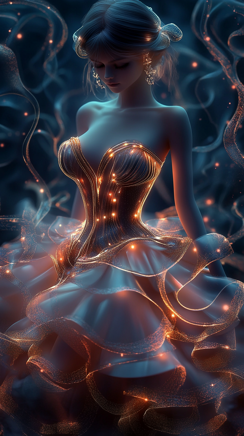 AI generated: FLUX prompt: Mystical Glow (FLUX - Concept Art)