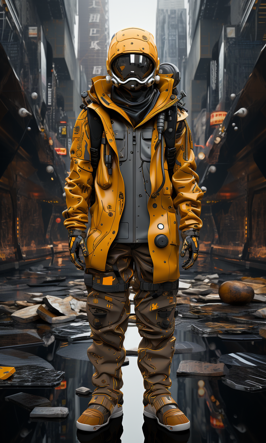 AI generated: Midjourney prompt: sci fi character art, cool artwork, futuristic sty... (Midjourney - Portraits)