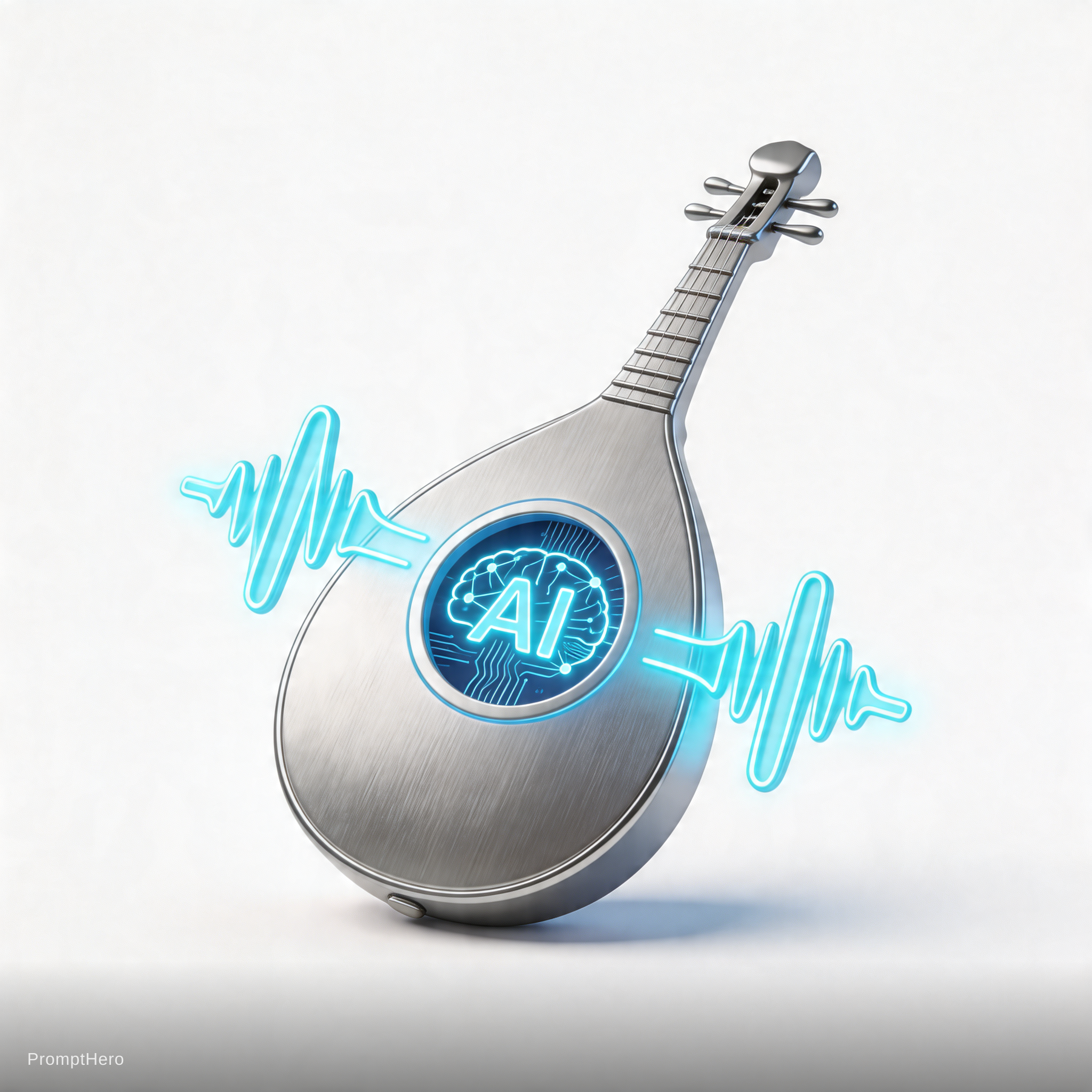 AI generated: Seedream 5 prompt: Design a high-impact 3D logo for the brand “AI-Mus... (Seedream 5 - Logos, Icons & Design)