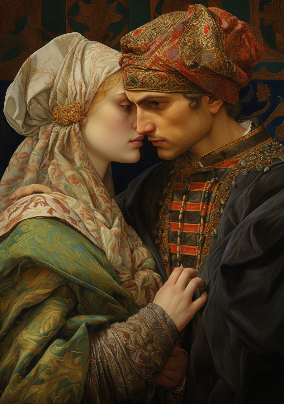 AI generated: Once upon a time in Venice (Midjourney - Portraits)