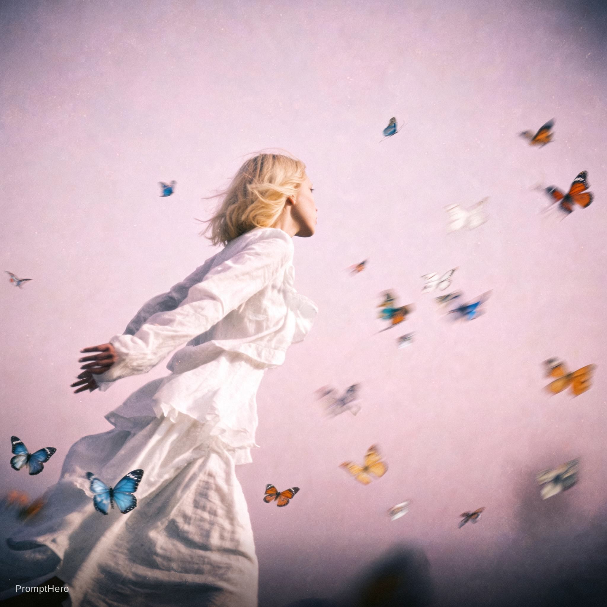 AI generated: Seedream 5 prompt: High-contrast colorful saturated cinematic image o... (Seedream 5 - Portraits)