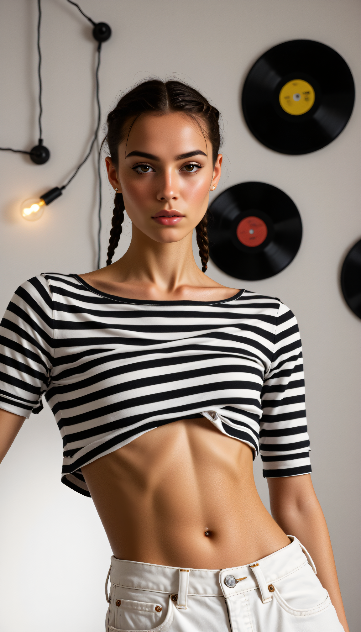 FLUX prompt: Ultra hires, ultra realictic, Bauhaus Fashion low ... - FLUX