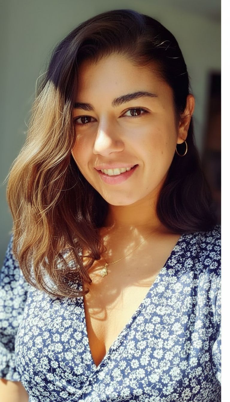 Nano Banana prompt: 30 year old woman zoomed in higher detailed rendit... - Nano Banana