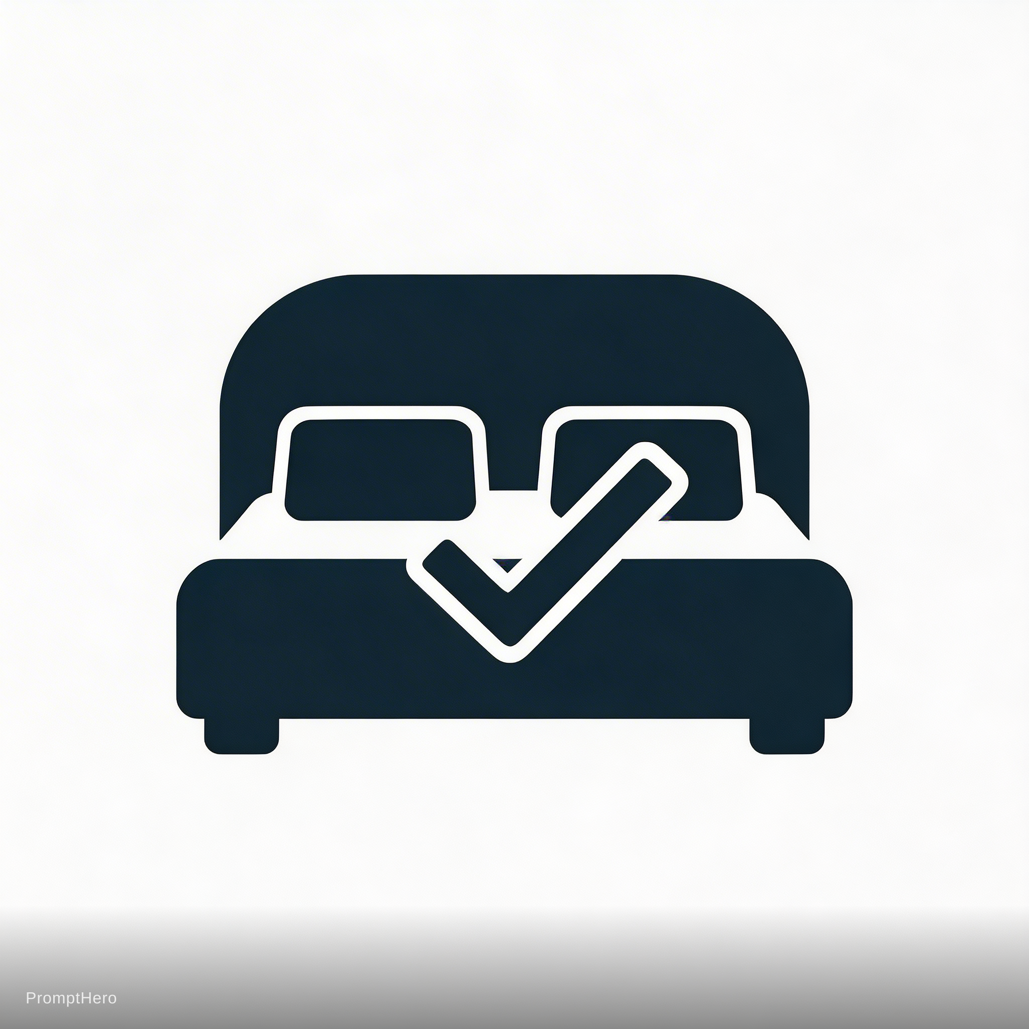 صورة مولدة بالذكاء الاصطناعي: Seedream 5 prompt: Hotel reservation logo for an app (نموذج Seedream 5 - شعارات وتصميم)