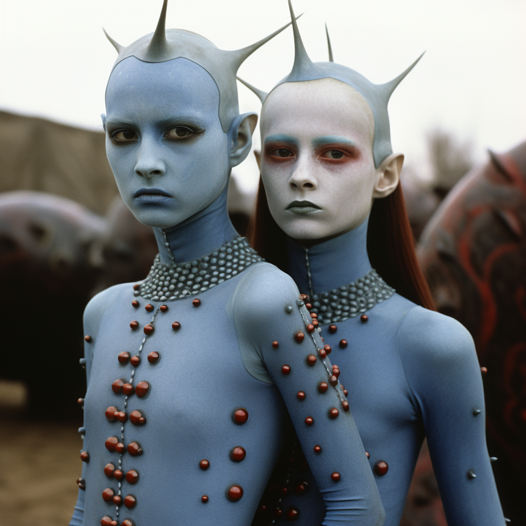 AI generated: Midjourney prompt: fantastic planet, sci fi --c 100 (Midjourney - Character Design)
