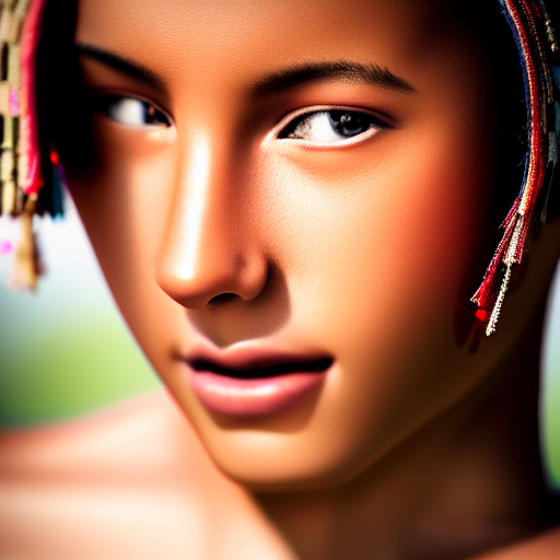 Stable Diffusion prompt: close up portrait of a generic f...