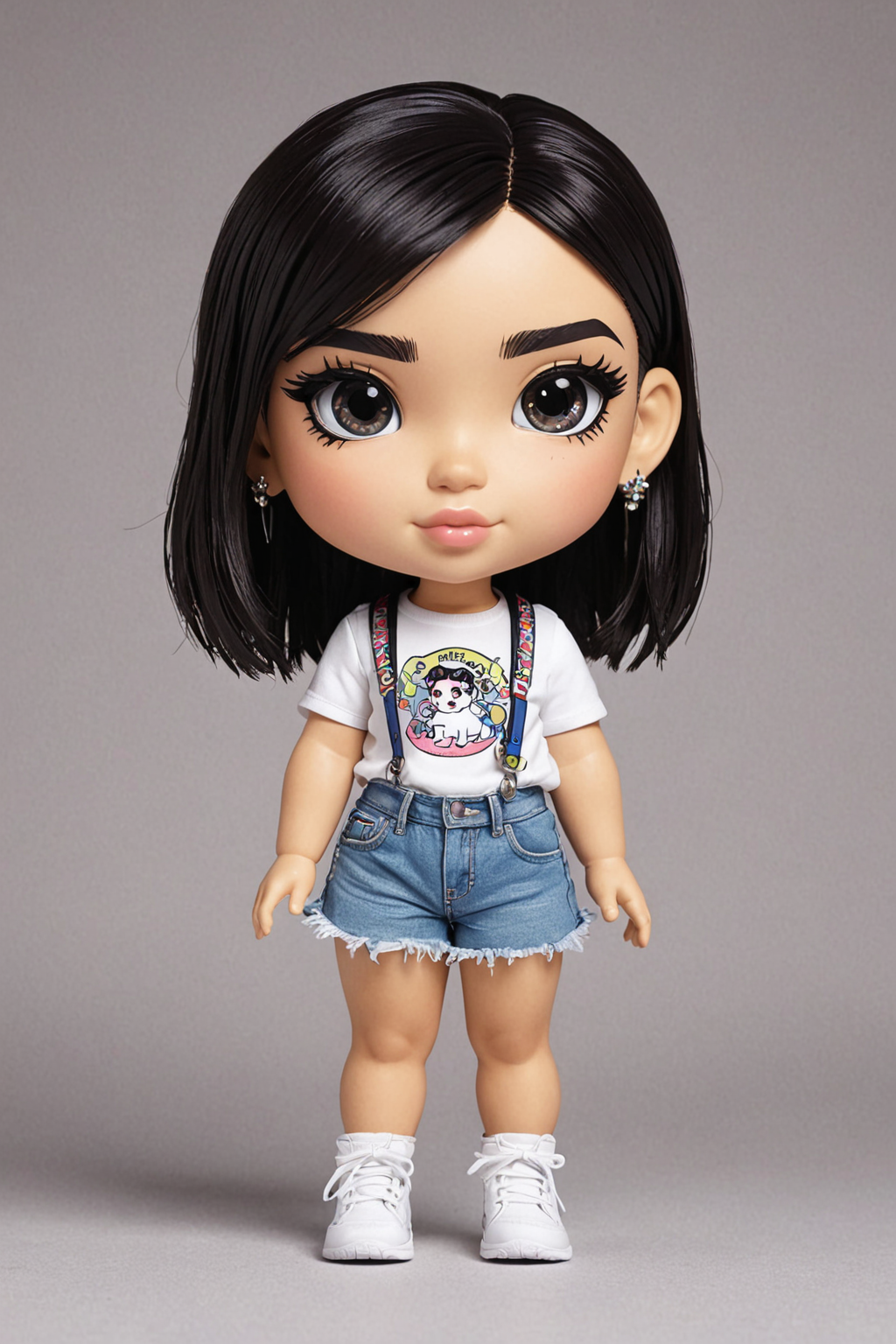 صورة مولدة بالذكاء الاصطناعي: DreamShaper XL prompt: (chibi), dua lipa (نموذج DreamShaper XL - أنمي)